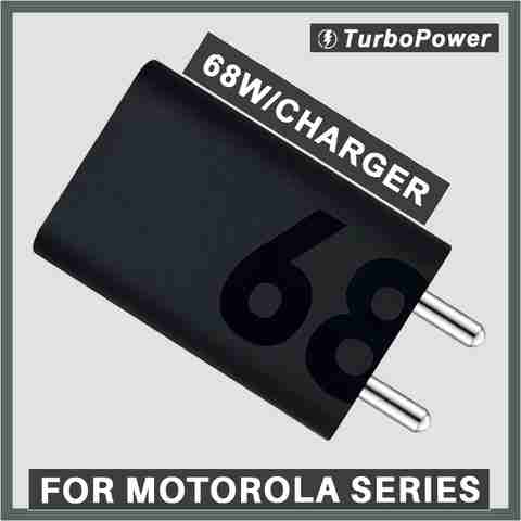SUFO 68 W TurboPower 3.0 3 A Wall Charger for Mobile (Black, 68 W \ 3A TurboPower Fast Charger For Motorola Moto Mobiles) - Image 3