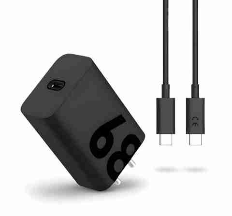 MAK 68 W Quick Charge 5 A Wall Charger for Mobile with Detachable Cable (Black, Cable Included) - Image 5