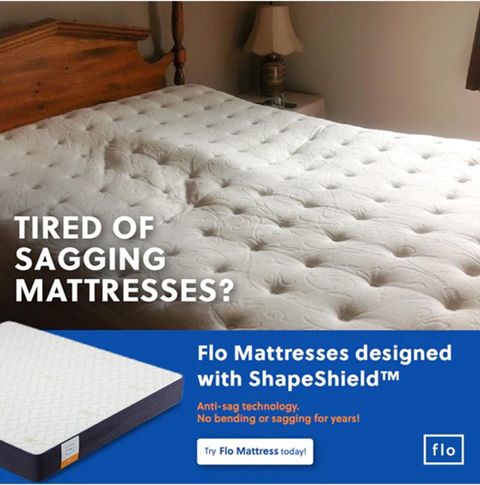 FLO Ortho 6 inch Queen PU Foam Mattress (L x W: 72 inch x 60 inch) - Image 8