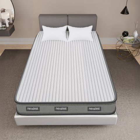 Neobest Orthopedic| Dual Foam 3 Layers Hypoallergenic & Breathable Fabric| Tape Edge 6 inch Single High Resilience (HR) Foam Mattress (L x W: 72 inch x 36 inch) - Image 4