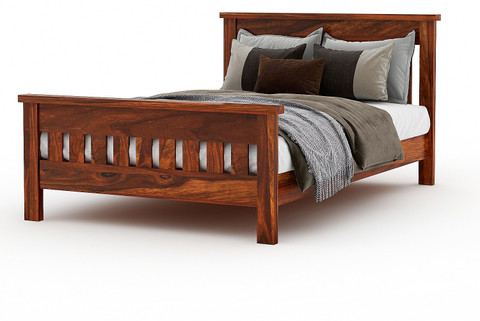 Ratandhara Solid Wood Single Bed view 2