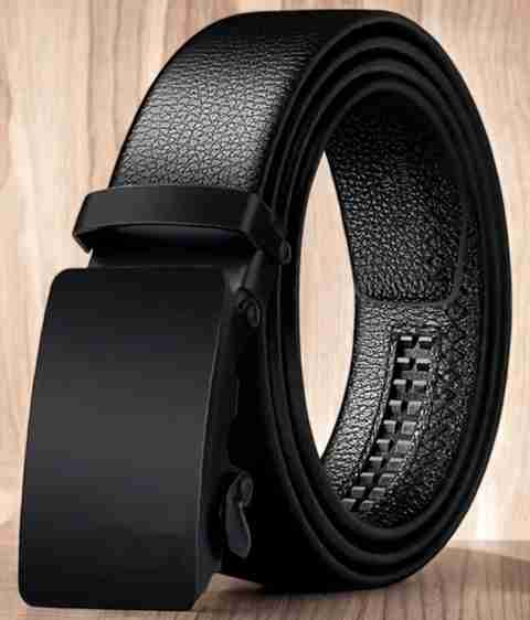 PROVOGUE Men Casual, Formal, Party Black Artificial Leather Belt - Image 3