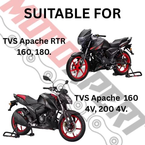 MotoXpert Heavy Duty Crash Guard for TVS Apache - Image 8