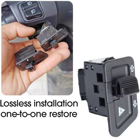 SRPHERE Universal Parking Hazard Indicator Switch For Yamaha SCOOTY Bike Electric Regulator - Image 6