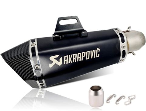 ASRYD 125 TVS NA Slip-on Exhaust System Stainless Steel - Image 7
