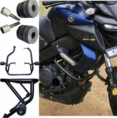 Auto MT Crashguard Leg Guard Frame Slider for Yamaha MT-15 - Image 7