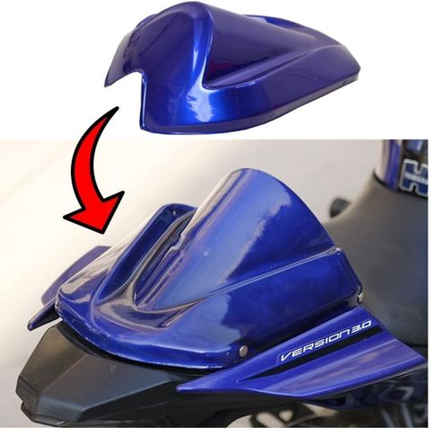 AOWBIKES R15 V4 Seat Cowl Blue Bike Fairing Kit - Image 7