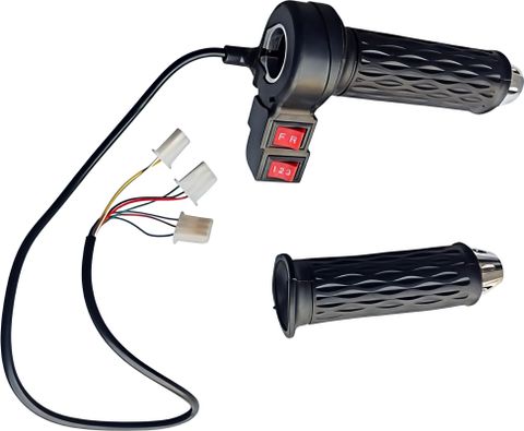 JIYU 123 Throttle Handle Bar Grip For Universal For Bike Universal For Bike (Pack of 2) - Image 4