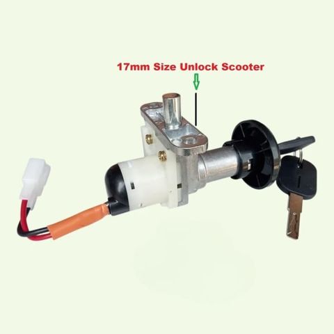 TYSON EV Scooty Lock Anti Theft Heavy Duty Metal Security Lock for Electric Scooty 001 Wheel Lock (Black) - Image 6