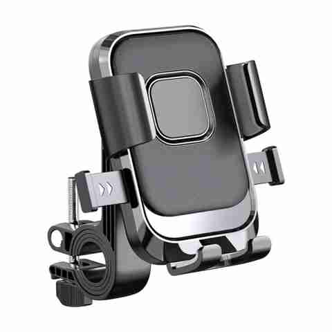 NextLevel adjustable anti shake cycle & bike mobile stand for all mobile waterproof Bike Mobile Holder (Black) - Image 5