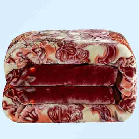 Avelux Printed Single Mink Blanket for AC Room, Multicolor - Image 5