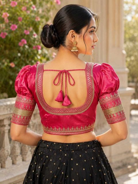 TUVUZUM U-Neck Women Blouse - Image 3
