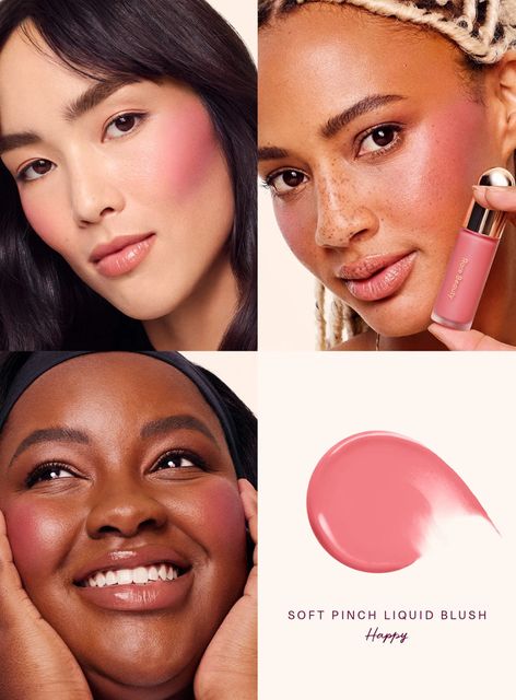 Rare Beauty Soft Pinch Dewy Liquid Blush - Happy Pink - Image 7