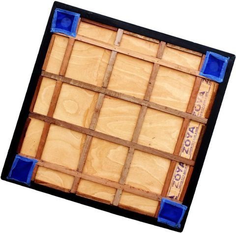 HouseOfCommon 32 inch Wooden Carrom Board (Beige, Black) - Image 5