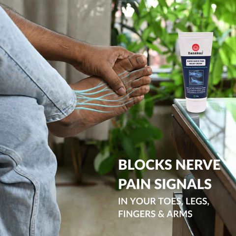Zanskar Rapid Nerve Pain Relief Cream 50g - Image 7