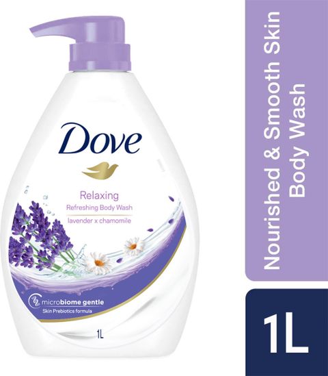 DOVE Lavender & Chamomile Go Fresh Body Wash with Relaxing Floral Scent (1000 ml) - Image 4