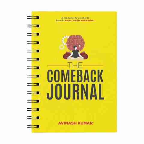 Disha publication Inc Disha The Comeback Journal Productivity Planner - Image 5