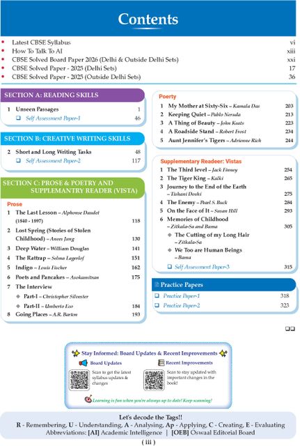 Oswaal Books Oswaal CBSE Class 12 Question Bank Set of 4 Books - Image 6
