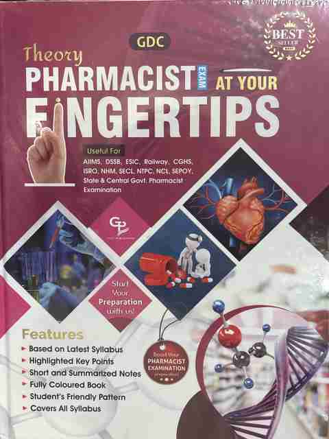 GDC PUBLICATION GDC Theory Pharmacist Exam at Your Fingertips | Latest Syllabus | Short Notes & Highlighted Key Points | Competitive Pharmacist Exam Preparation Book (Paperback) (Paperback, GDC Publication) - Image 5