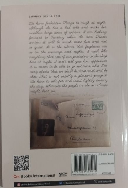 OM Books International The Diary of a Young Girl Anne Frank Paperback - Image 6