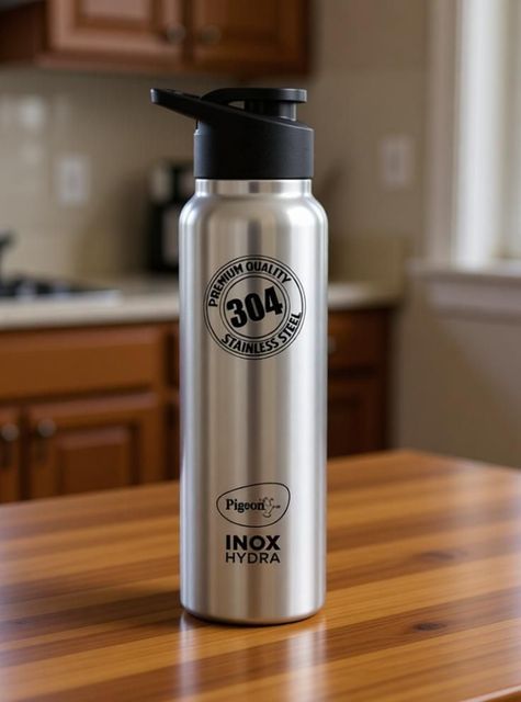 Pigeon Inox 900 ml Stainless Steel Bottle (Pack of 1, Silver) - Image 7