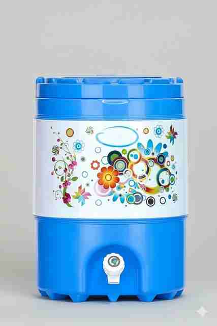 Water wave 20 Litre blue D04 Insulated Plastic Water Camper Bottled Water Dispenser - Image 3