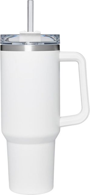 Homione 1200 ml Stainless Steel Insulated Tumbler with Lid & Straw Stainless Steel Coffee Mug (1200 ml) - Image 8