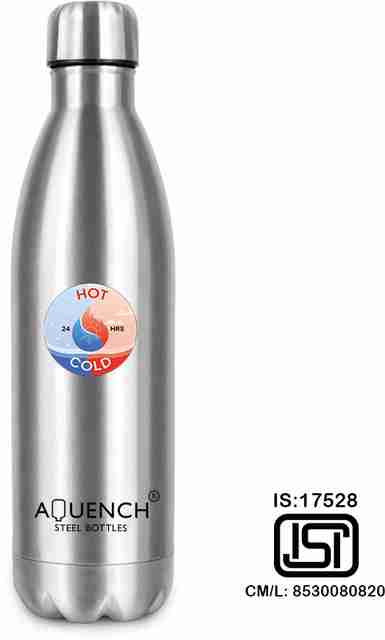 AQUENCH Cola VACUTECH 1000 ml Steel Bottle (Pack of 1, Steel/Chrome) - Image 5