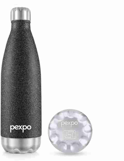 Go24 Hot and Cold Water Bottle ISI Certified Thermosteel flask, Leakproof Electro 980 ml Stainless Steel Flask (Pack of 1, Black) - Image 5