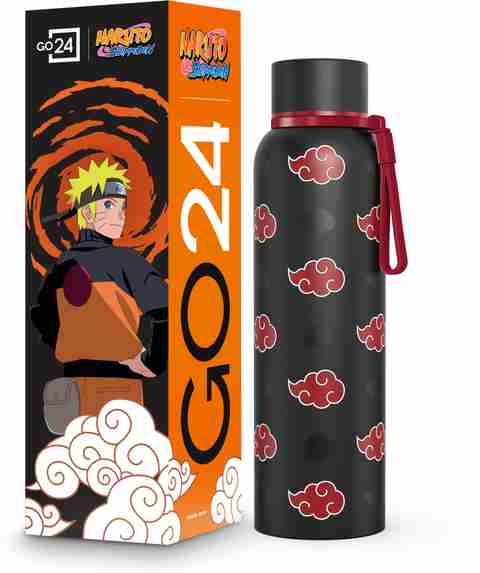 Go24 Hot and Cold Water Bottle ISI Certified Thermosteel flask,Leakproof Bravo-Naruto 980 ml Stainless Steel Flask (Pack of 1, Black) - Image 3