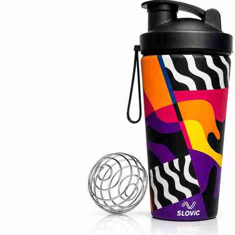 SLOVIC Steel Shaker 750ml Multicolor - Image 5