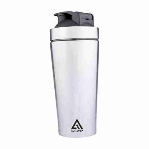 Adrenex Stainless Steel Shaker Bottle 700 ml Silver - Image 5
