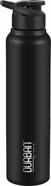 Durban Slick 1000ml Steel Water Bottle (Black) - Image 5