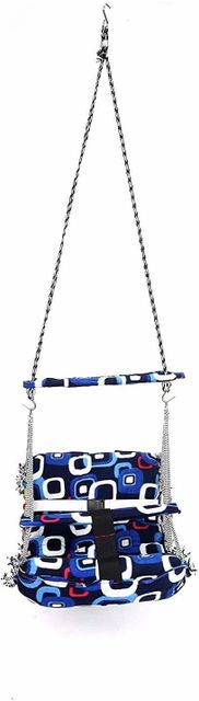Yaksok ZONES Cotton Baby Swing Jhula for indoor | Outdoor For Kids Swings (Multicolor) - Image 7