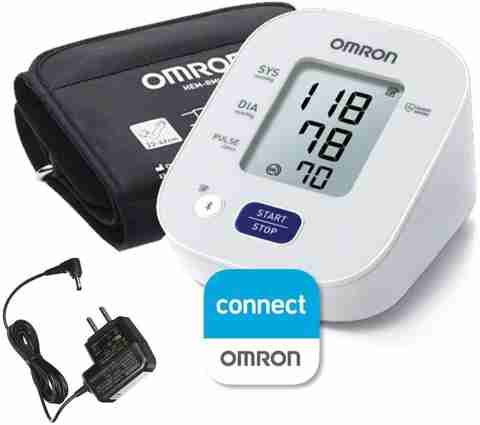 OMRON 7143T1-A Most Accurate & Clinically Validated, Most Recommended BP by Doctors HEM 7143T1A Digital Bluetooth Blood Pressure Monitor Bp Monitor (White) - Image 5