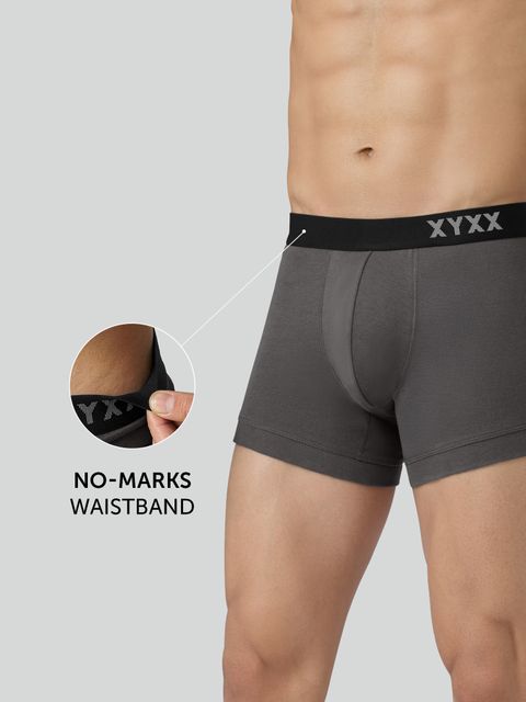 XYXX Men's Cotton PACE Trunk Underwear (Pack of 1) - Image 5