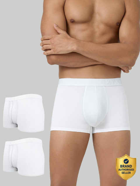 BOXER micro　unホワイト XYXX Men Ace Intellisoft Micro Modal Brief - Buy White_3 XYXX Men