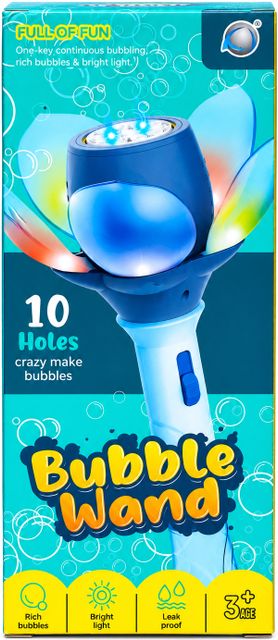 Jiyanux Light-Up Flower Bubble Wand for Kids - Image 7