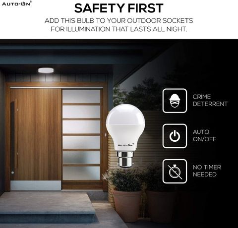 auto-on 20 W Basic Standard B22 LED Bulb (White, Pack of 2) - Image 7