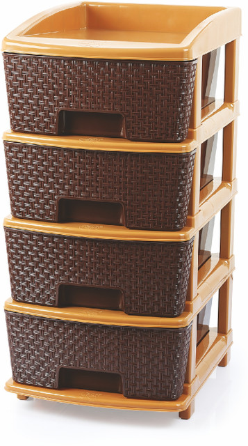 brown plastic dresser NAKODA MAGNUM 4 TIER Drawer DARK Free Standing Chest of Drawers Price in India Whether styled as a lightweight cashmere Fashion - O Beach Couleur:00 Clear+01 Baby Pink+11U Dusty Rose