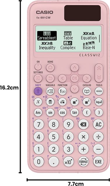 CASIO FX-991CW-PK Classwiz CW Series Scientific Calculator (12 Digit) - Image 6