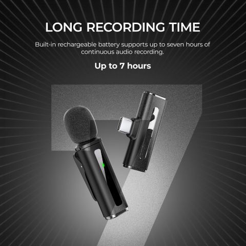 DIGITEK DWM-010 Wireless Microphone with Type-C Connector - Image 8