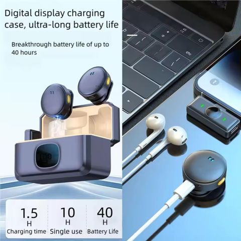 otoobest Dual Wireless Lavalier Microphone - Image 8