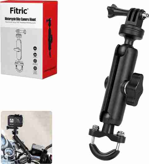FITRIC Handlebar Jaw Clamp Camera Mount (Black) - Image 5
