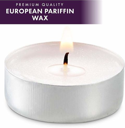 Silverlight Tea Light Candles Unscented Wax & Smokeless Candles for Diwali/Home/Birthday Candle (White, Pack of 25) - Image 7