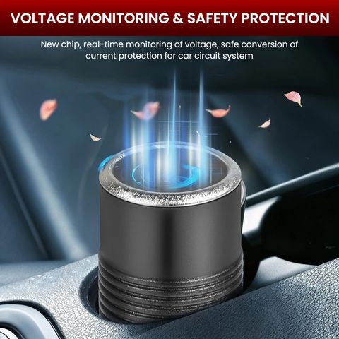 Zivika USB to 12V Car Cigarette Lighter Socket Converter Cable - Image 6