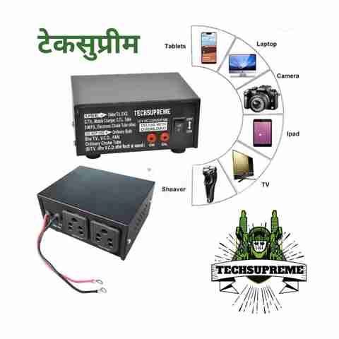 TechSupreme 100W 12V Car Inverter - Image 5