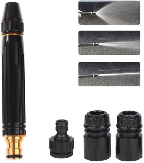 PGK TRADERS High Pressure Washing Water Gun,Nozzle Kit with 3 Pcs PVC Hose Quick Connector Spray Gun - Image 5