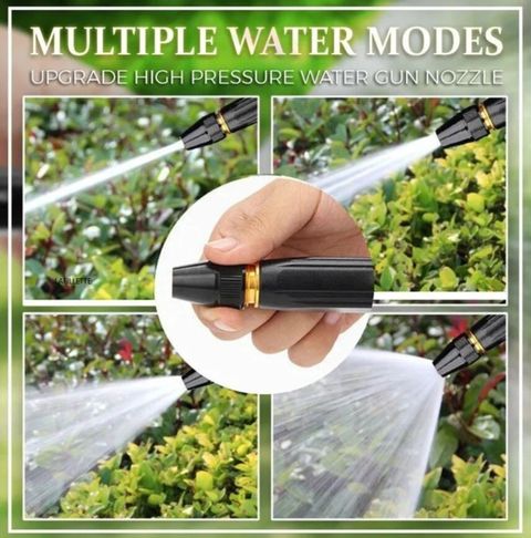 AQUA LUXE High Pressure Water Gun for Car Wash, Green - Image 6