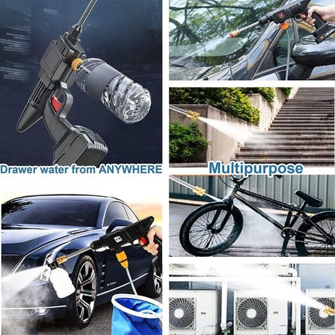 Livora Living Cordless Portable Wireless Pressure Washer Gun 48V Pressure Washer - Image 7
